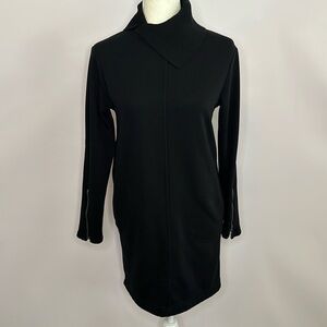 Athleta Funnel Neck Fleece Dress